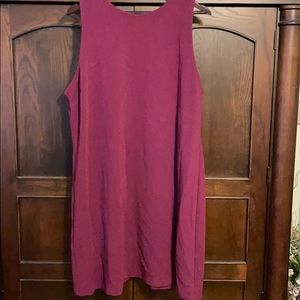 Magenta shift dress from Old Navy
